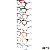 1 Medium Red + Gradient Red + 1 Purple + 1 Blue + 1 Black Gradient + 1 Green + 1 Gray + 1 Pink