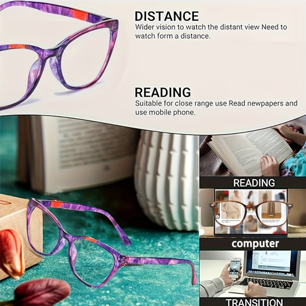 Reading Glasses - Blue Light Blocking 6 Pack for Men & Women Anti Blue Light Computer Screen - product detail view 4