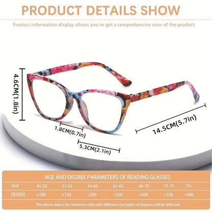 Reading Glasses - Blue Light Blocking 6 Pack for Men & Women Anti Blue Light Computer Screen - product detail view 10