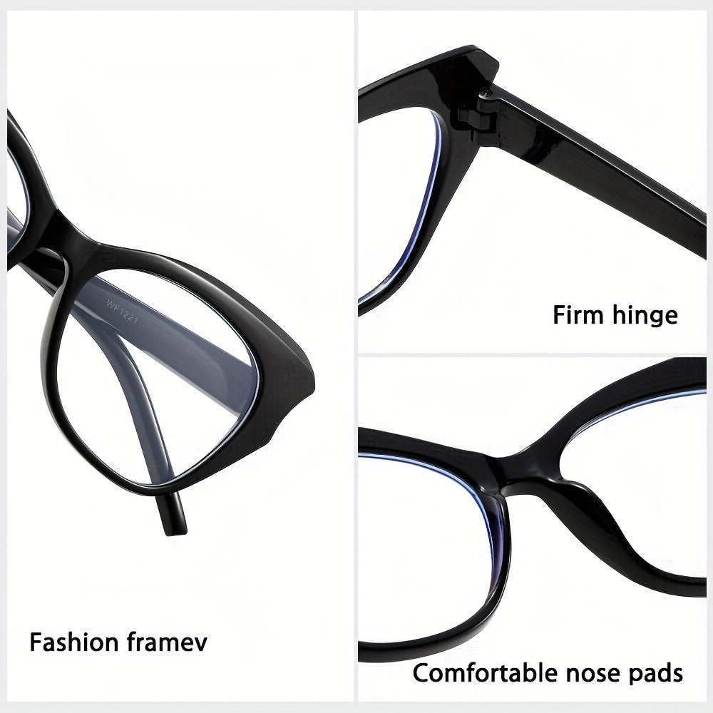 Reading Glasses - Blue Light Men Women Butterfly Cat Eye Frame Anti-Blue Light HD Presbyopic - product detail view 9