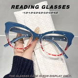 Blue Reading Glasses