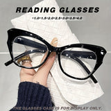 Black reading glasses