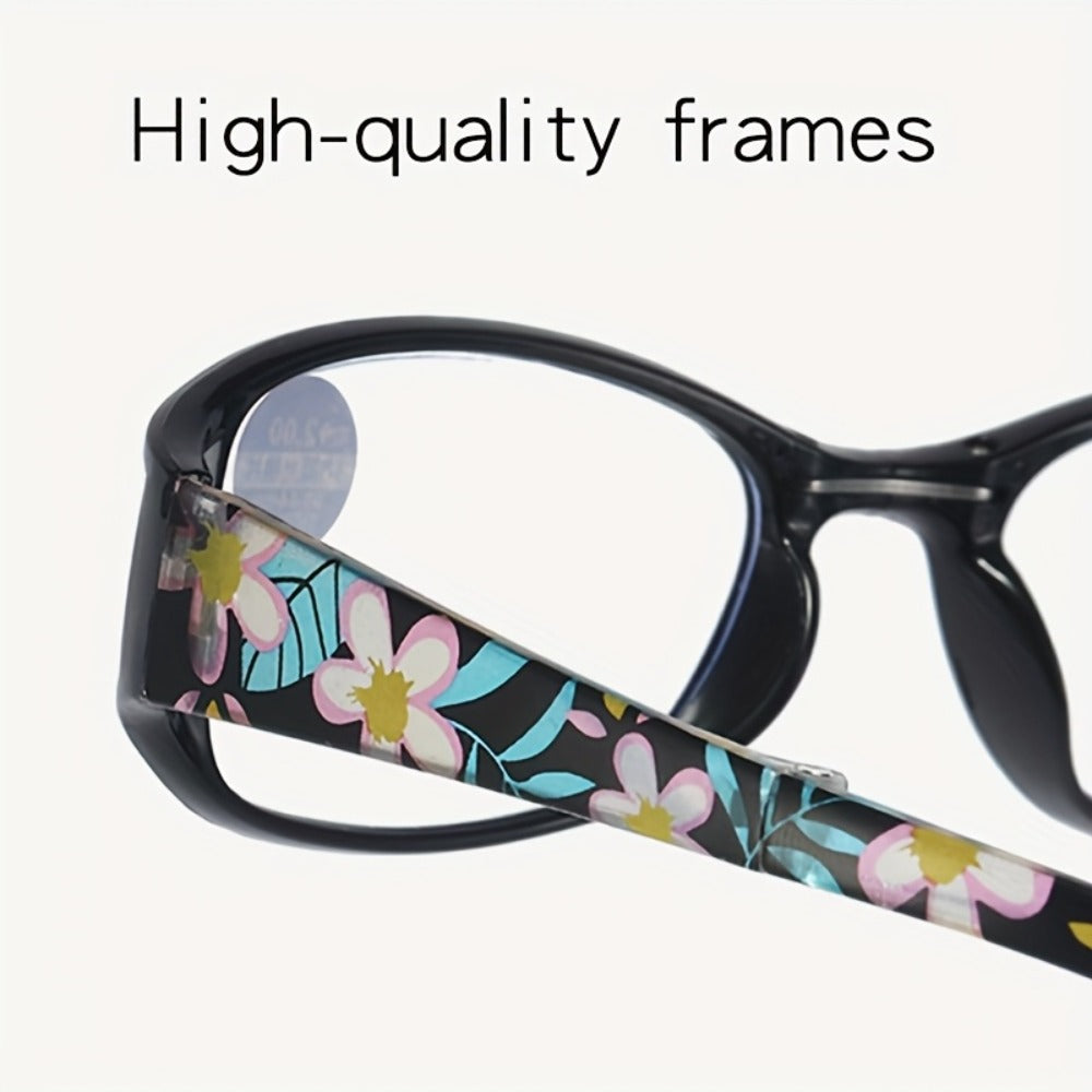 Reading Glasses - Folding 3 Pack Unisex Portable Compact Elegant Business Style Mixed Colors - product detail view 8