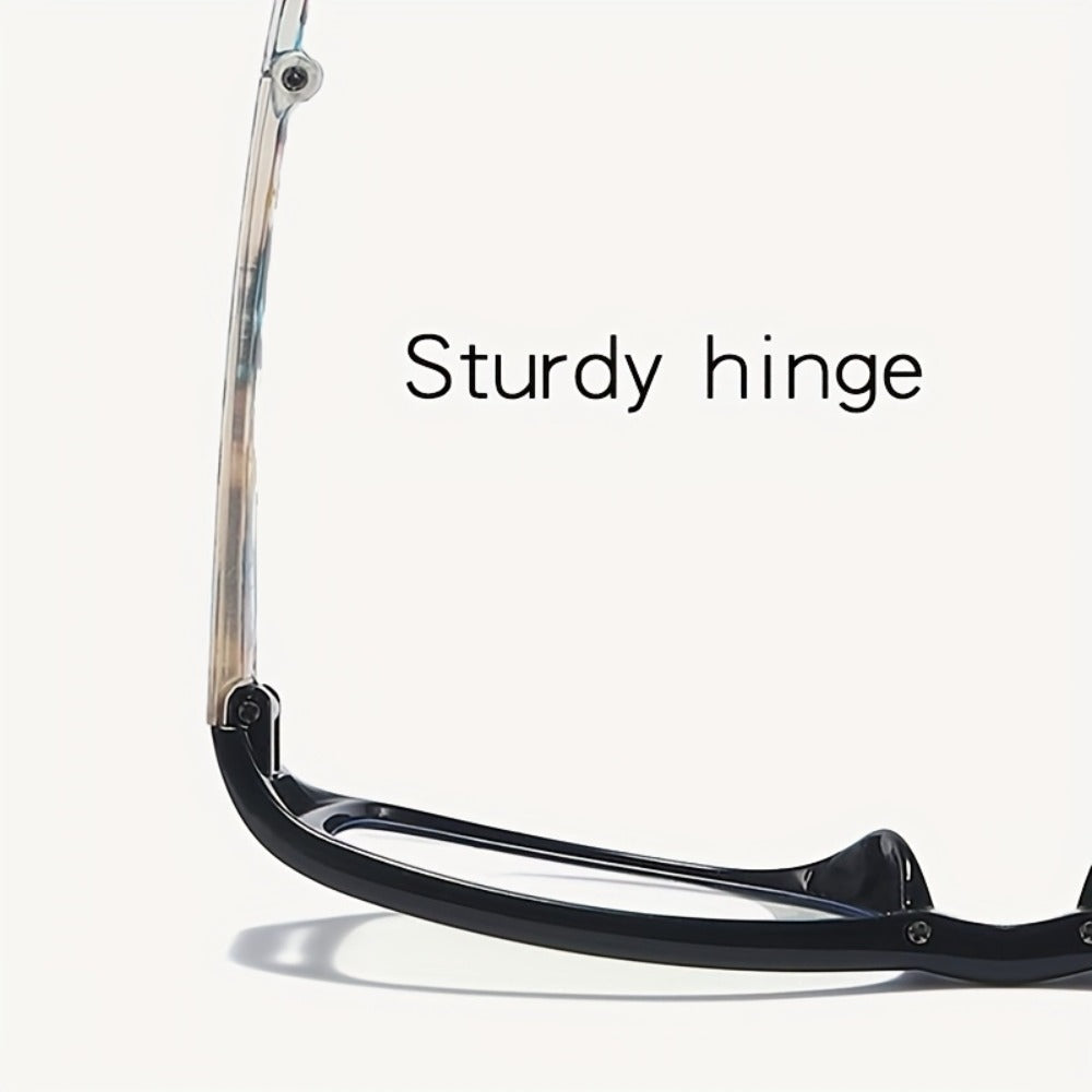 Reading Glasses - Folding 3 Pack Unisex Portable Compact Elegant Business Style Mixed Colors - product detail view 14