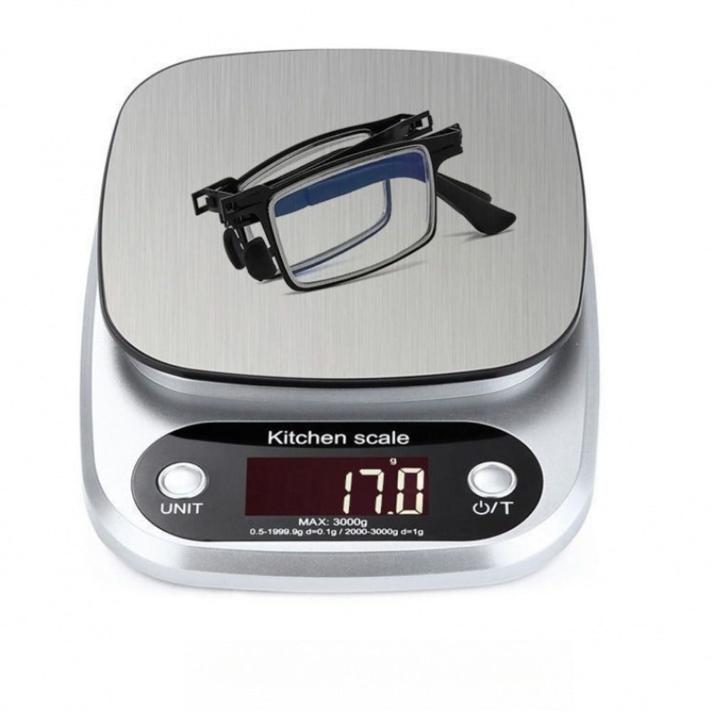 Reading Glasses - Folding Blue Light Blocking 2 Pairs with Case Stainless Steel Frame HD - product detail view 9