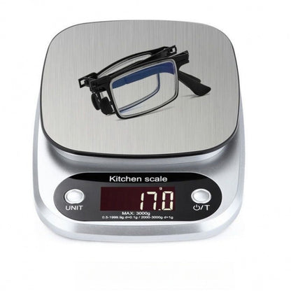 Reading Glasses - Folding Blue Light Blocking 2 Pairs with Case Stainless Steel Frame HD - product detail view 9