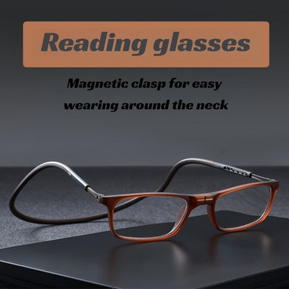 Reading Glasses - Magnetic 4-Pack Foldable Presbyopic Neck Hanging , Ultra-Light Square - product detail view 10
