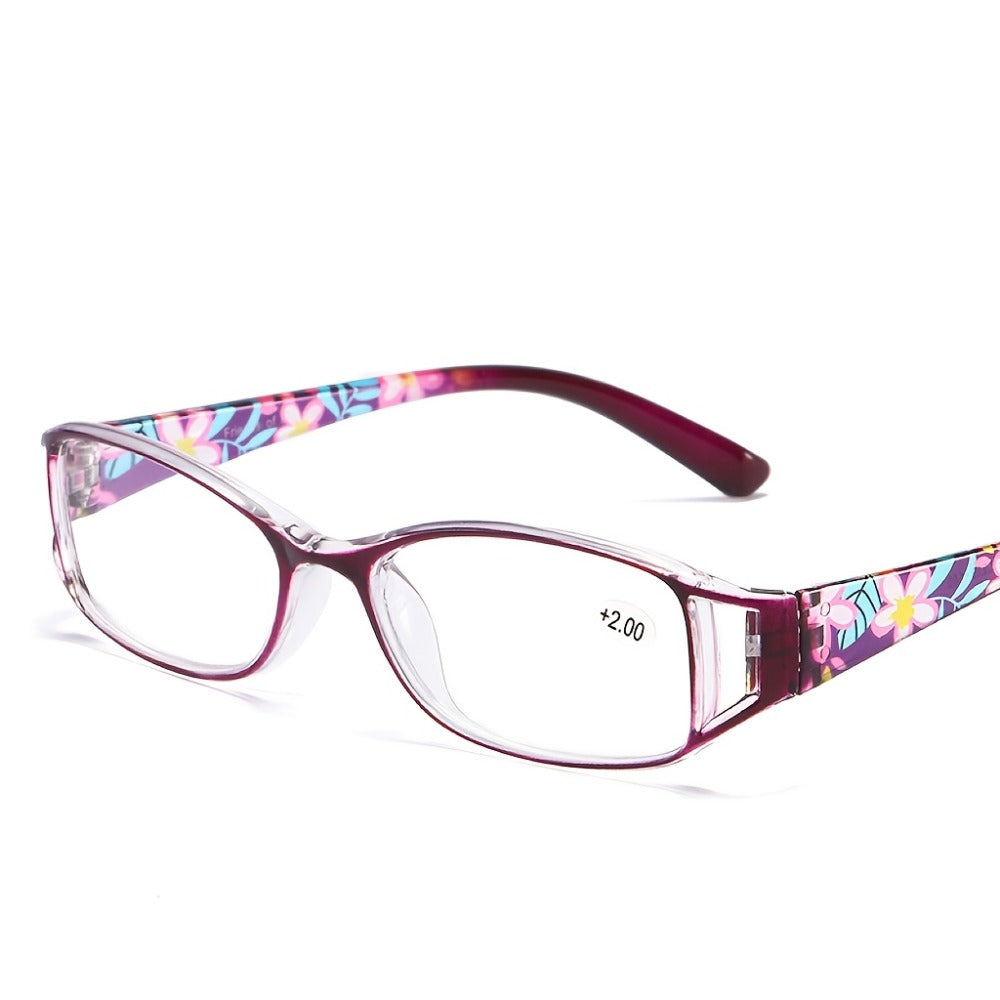 Reading Glasses - Photochromic 3 Pack for Women Floral Frame Light-Activated Color Changing - product detail view 2