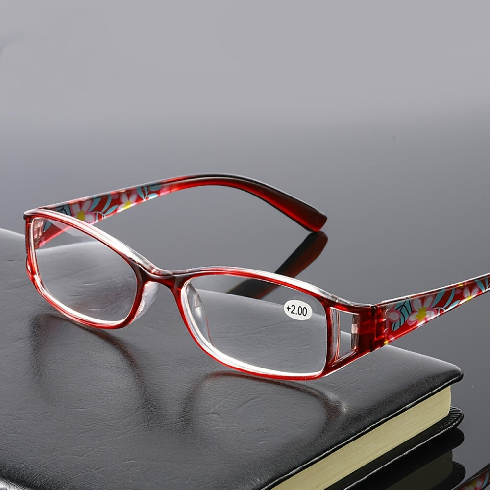 Reading Glasses - Photochromic 3 Pack for Women Floral Frame Light-Activated Color Changing - product detail view 5