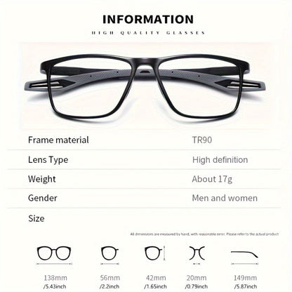 Reading Glasses - Photochromic TR90 Sport Frame Ultralight UV Protection for Men Women - product detail view 4