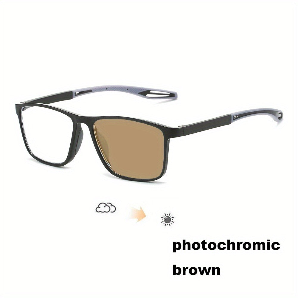 Reading Glasses - Photochromic TR90 Sport Frame Ultralight UV Protection for Men Women - product detail view 13