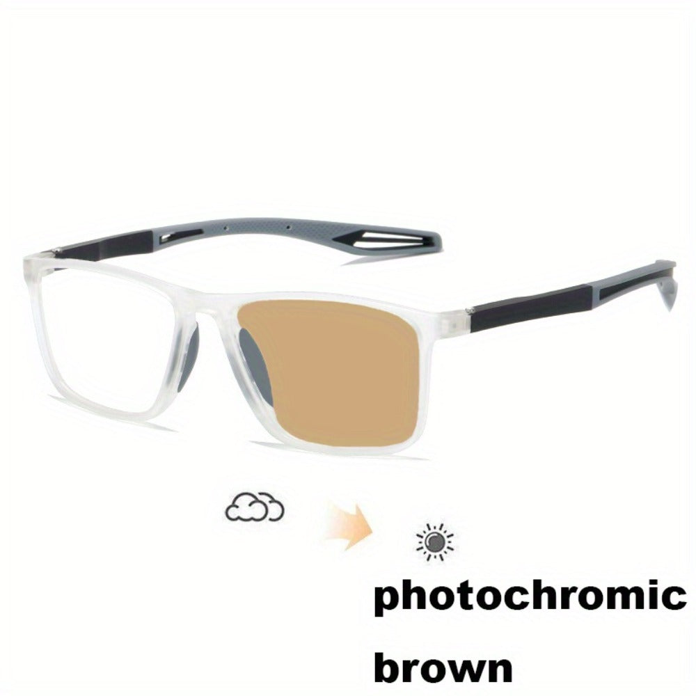 Reading Glasses - Photochromic TR90 Sport Frame Ultralight UV Protection for Men Women - product detail view 20