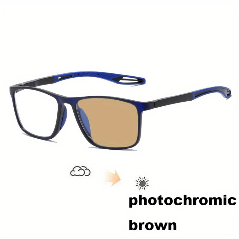Reading Glasses - Photochromic TR90 Sport Frame Ultralight UV Protection for Men Women - product detail view 21