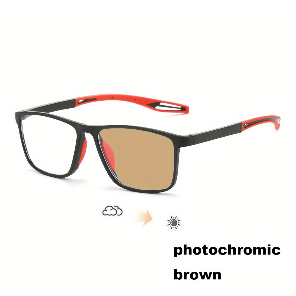 Reading Glasses - Photochromic TR90 Sport Frame Ultralight UV Protection for Men Women - product detail view 28