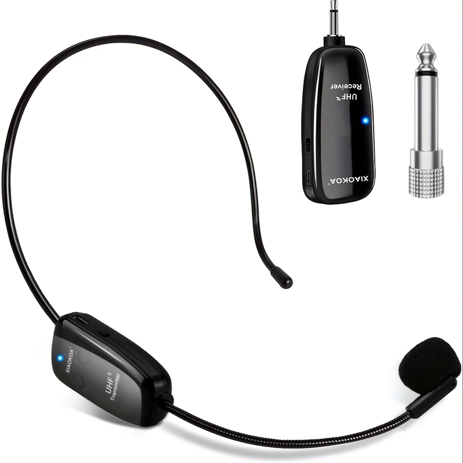 Recording Microphone shown in the Black option
