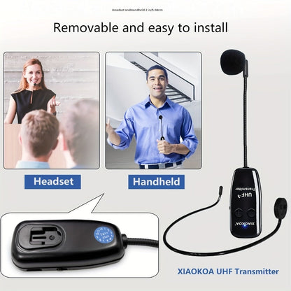 Recording Microphone, 160ft, Wireless, USB, Professional, UHF for Recording and Streaming detail image - detail view 7