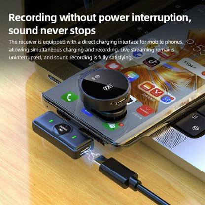 Recording Microphone, 2pcs, Wireless, USB-C, Microphones for Recording and Streaming detail image