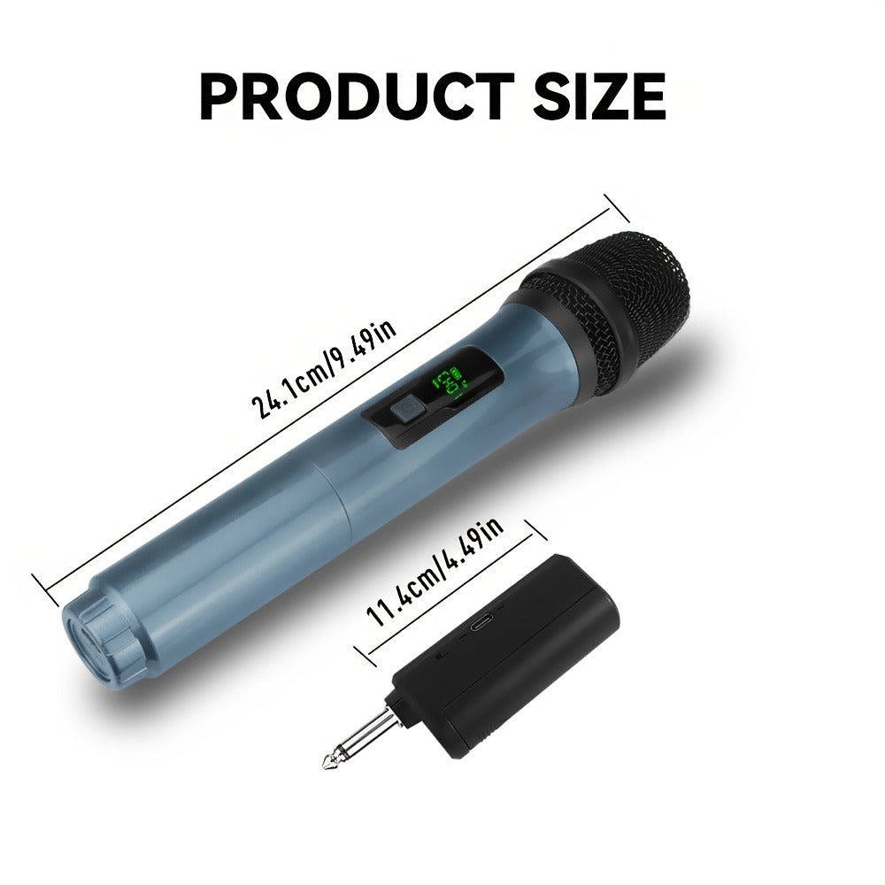Recording Microphone, 4pcs, Handheld, Cordless for Recording and Streaming detail image