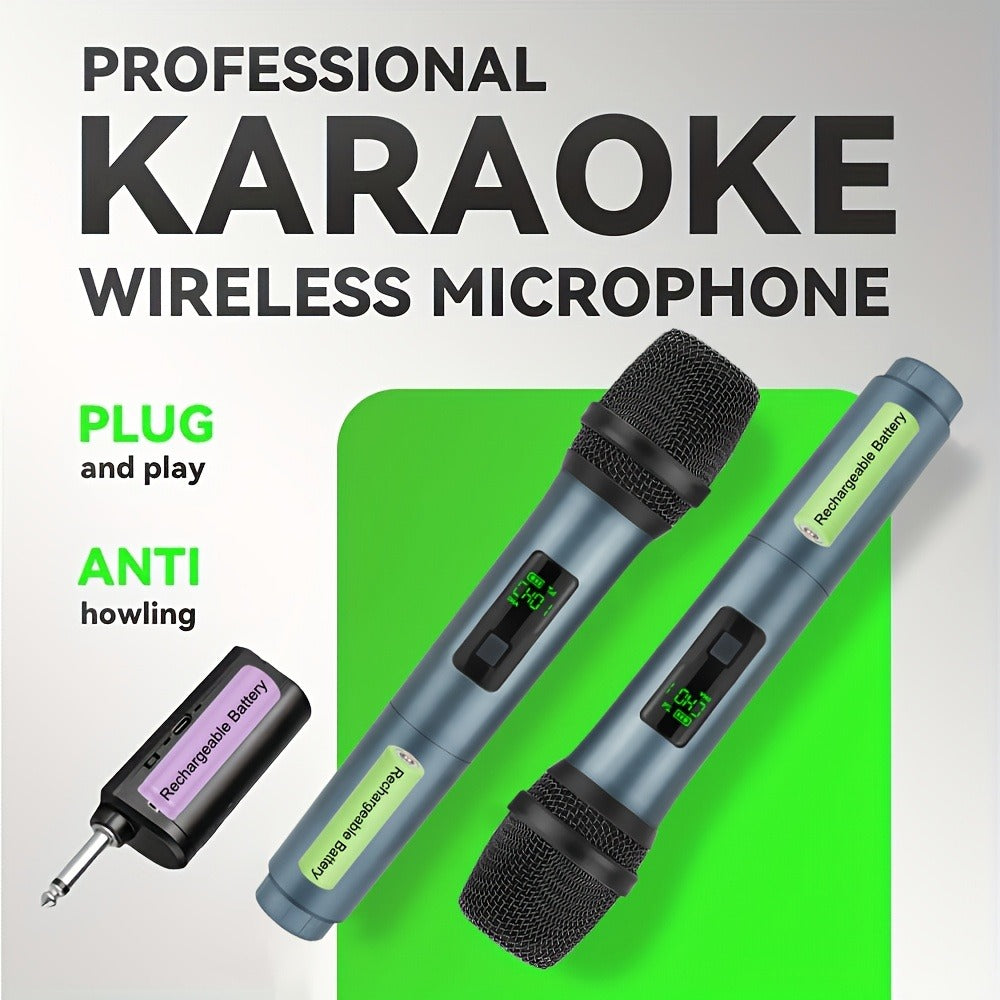 Recording Microphone, 4pcs, Handheld, Cordless for Recording and Streaming detail image - detail view 3