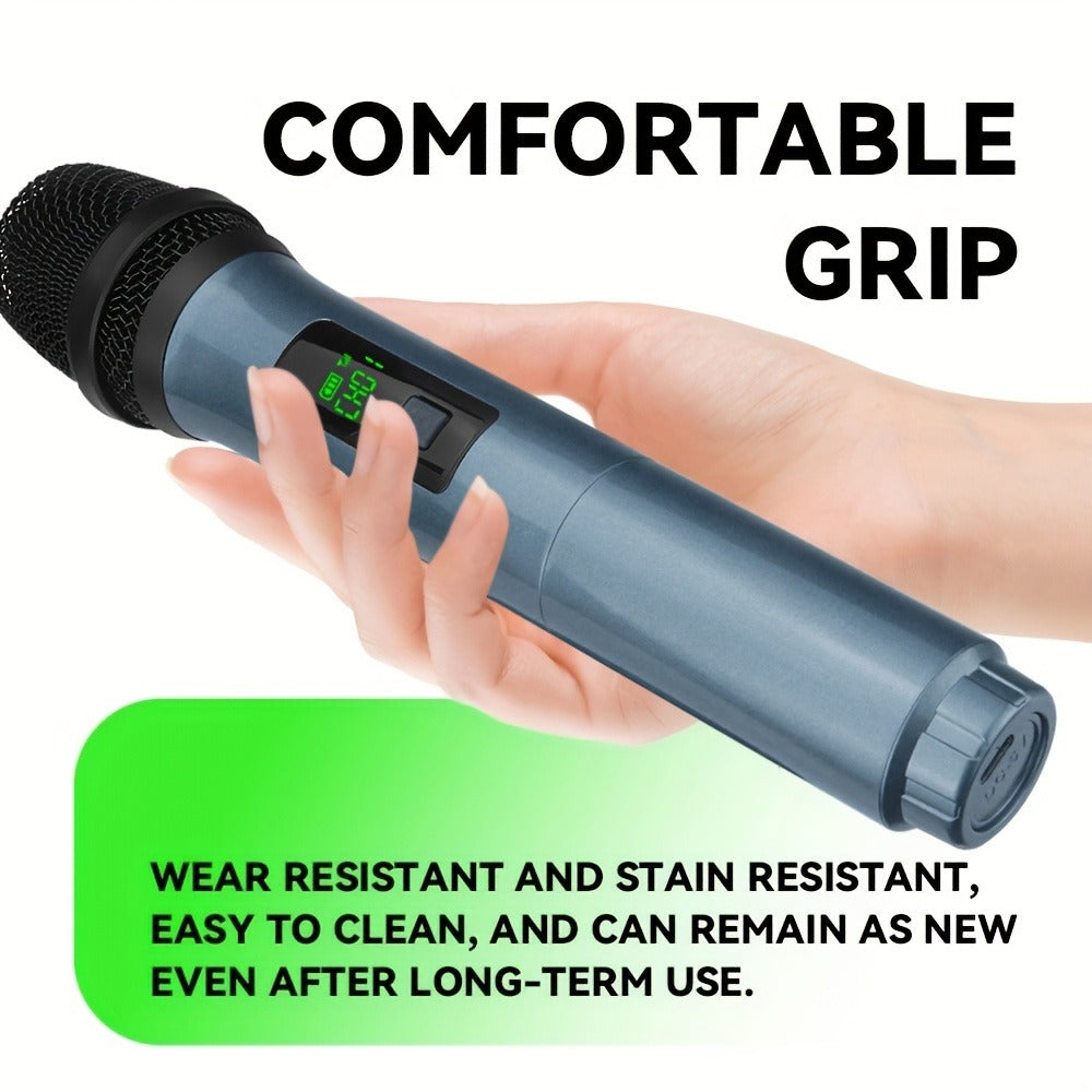 Recording Microphone, 4pcs, Handheld, Cordless for Recording and Streaming detail image - detail view 7