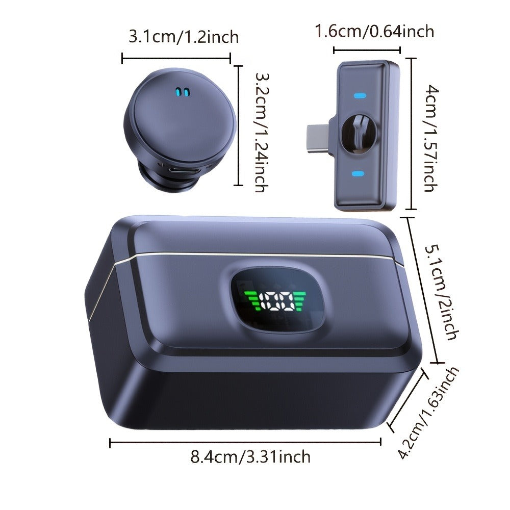 Recording Microphone, Bluetooth, 2.4 GHz Wireless for Recording and Streaming detail image - detail view 8