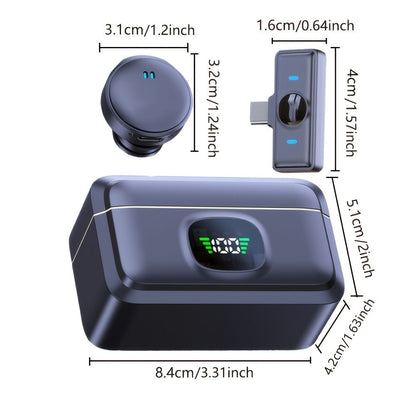 Recording Microphone, Bluetooth, 2.4 GHz Wireless for Recording and Streaming detail image - detail view 8