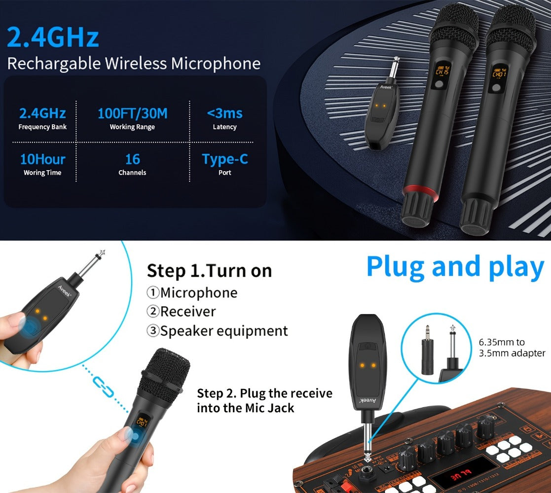 Recording Microphone, Bluetooth, Wireless, Cordless, Dynamic for Recording and Streaming detail image - detail view 11