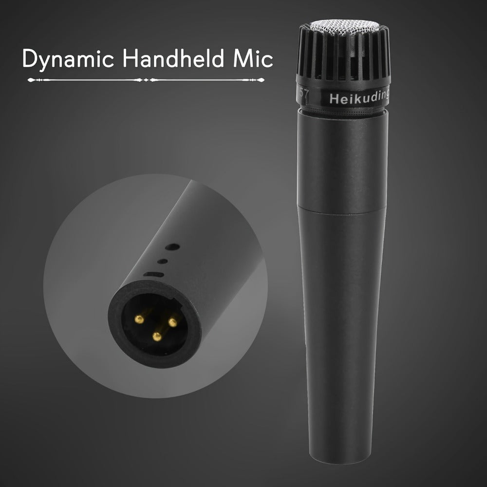Recording Microphone, Cardioid, Dynamic, 3pcs, Professional for Recording and Streaming detail image - detail view 4