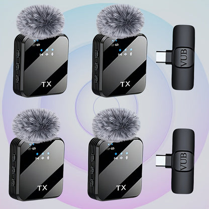 Recording Microphone shown in the (2PCS)Black double microphone option