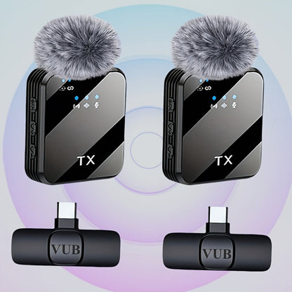 Recording Microphone, Condenser, Wireless, USB-C, Professional, Lavalier for Recording detail image - detail view 9