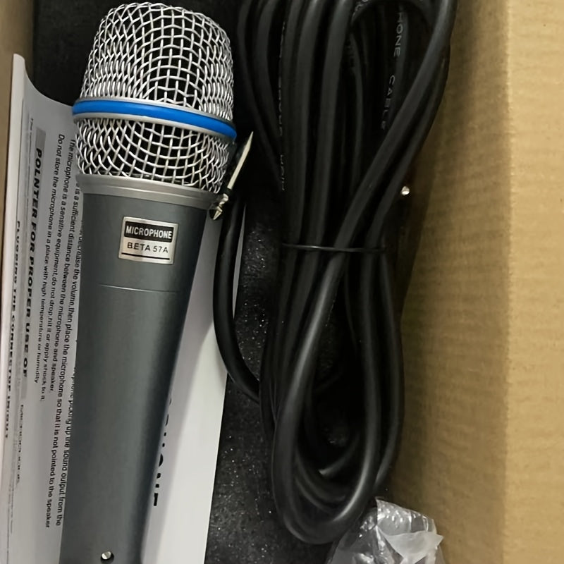 Recording Microphone shown in the BETA57A option
