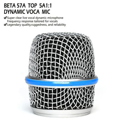 Recording Microphone, Dynamic, 6.35mm, Enhanced, Vocal for Recording and Streaming detail image - detail view 10