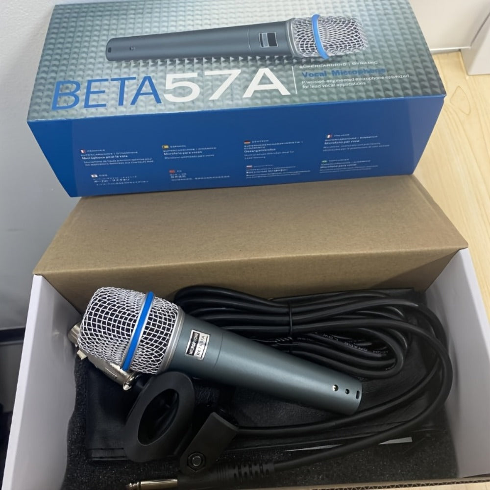 Recording Microphone, Dynamic, 6.35mm, Enhanced, Vocal for Recording and Streaming detail image
