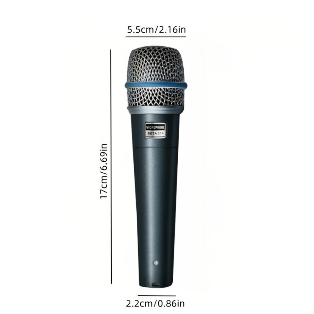 Recording Microphone, Dynamic, 6.35mm, Enhanced, Vocal for Recording and Streaming detail image - detail view 4