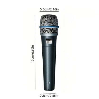 Recording Microphone, Dynamic, 6.35mm, Enhanced, Vocal for Recording and Streaming detail image - detail view 4