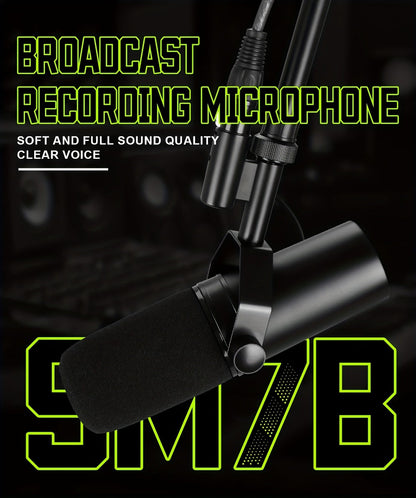 Recording Microphone, Dynamic, Professional, SM7B for Recording and Streaming detail image - detail view 14
