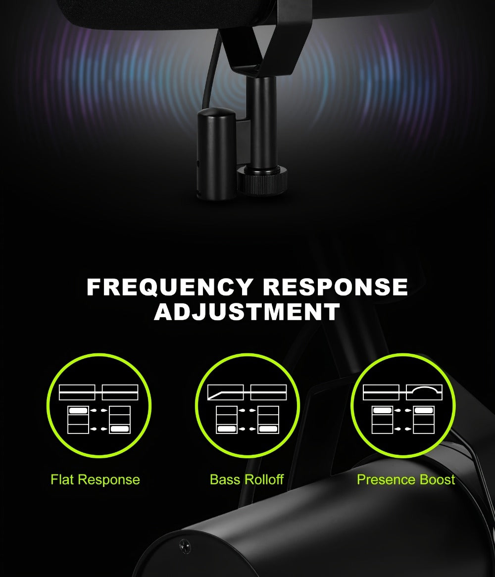 Recording Microphone, Dynamic, Professional, SM7B for Recording and Streaming detail image - detail view 18