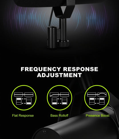 Recording Microphone, Dynamic, Professional, SM7B for Recording and Streaming detail image - detail view 18