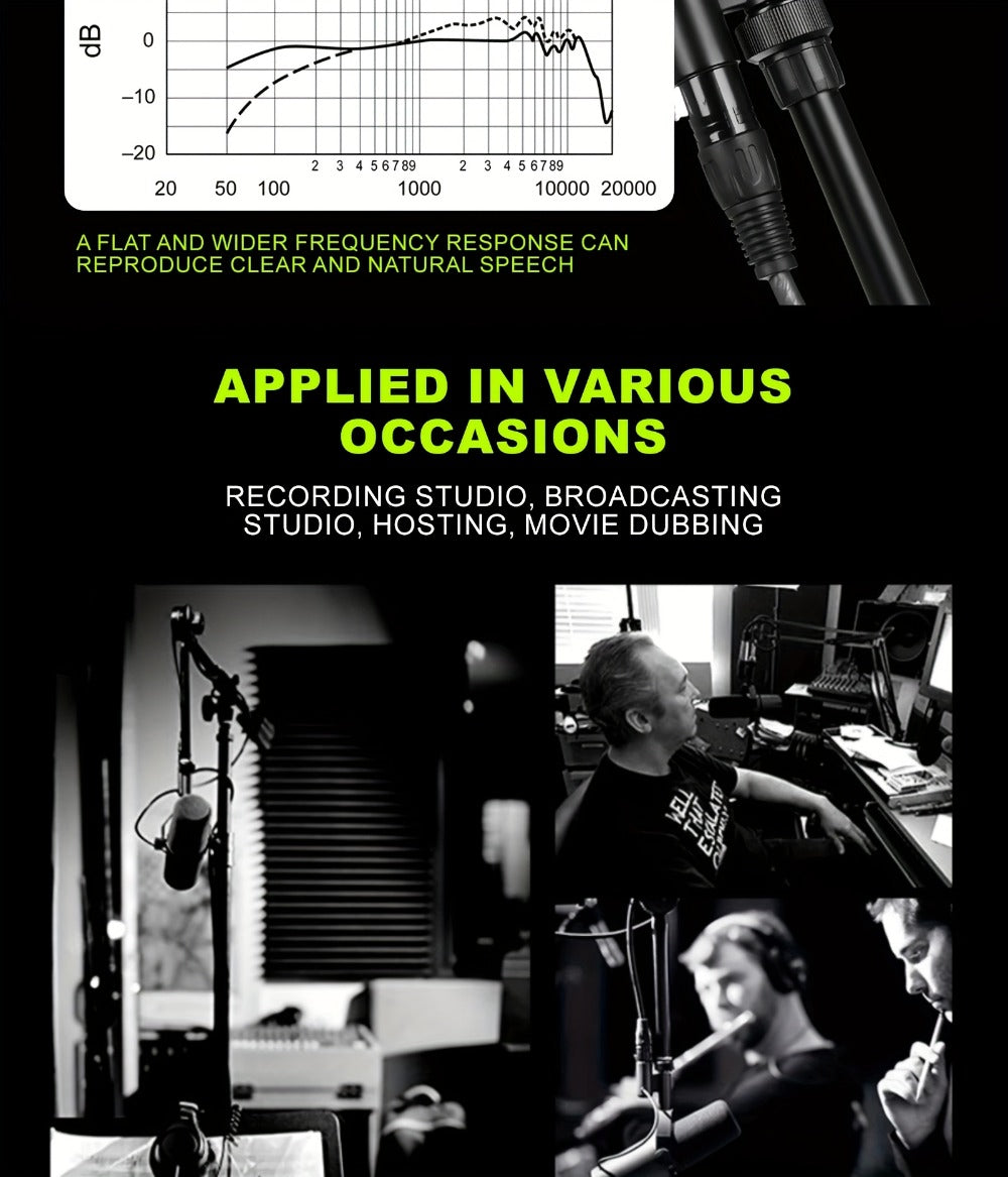 Recording Microphone, Dynamic, Professional, SM7B for Recording and Streaming detail image - detail view 20
