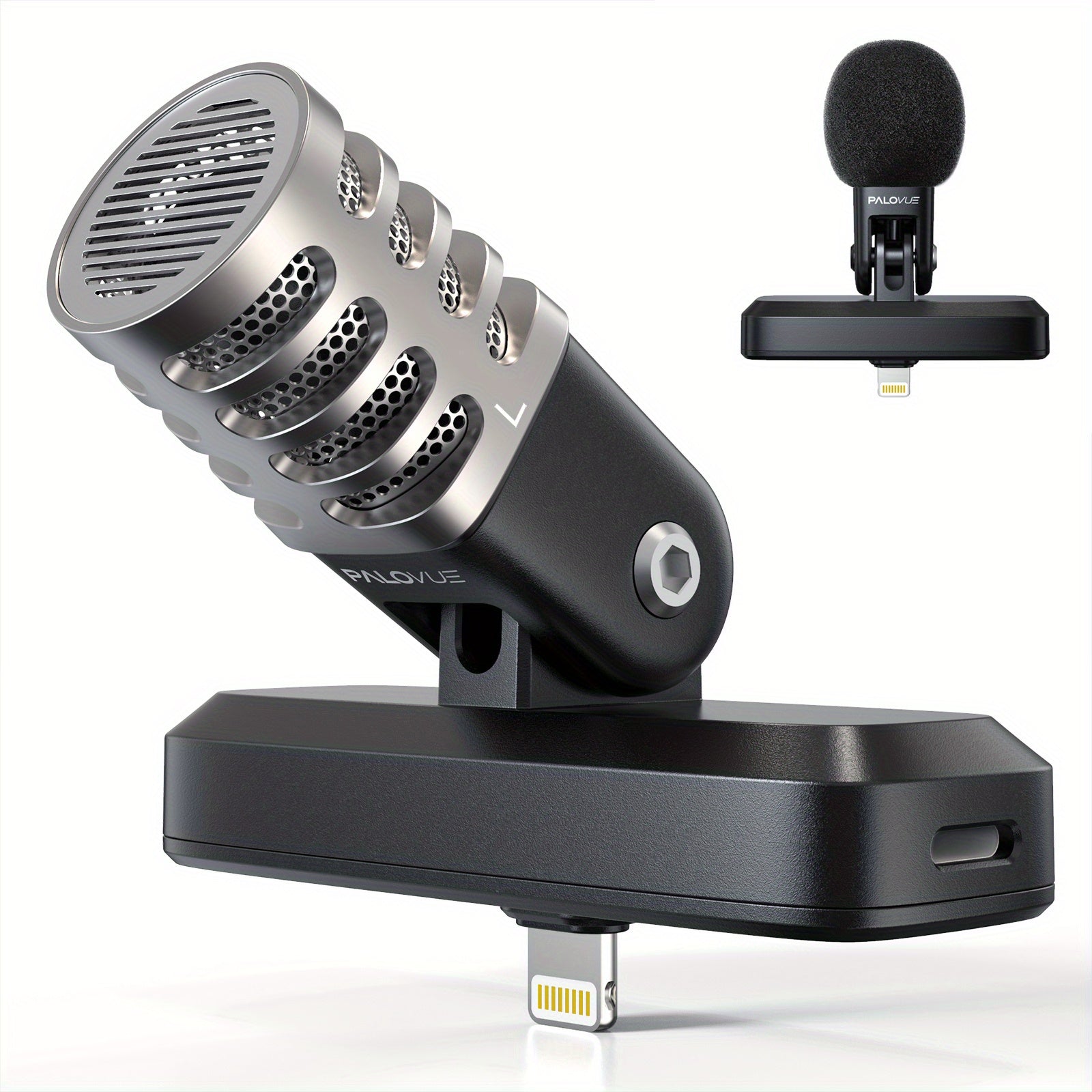 Recording Microphone shown in the Black option