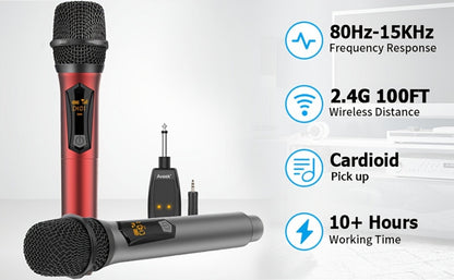 Recording Microphone, Rechargeable, 2.4 GHz Wireless, Wireless, Aveek for Recording detail image - detail view 10