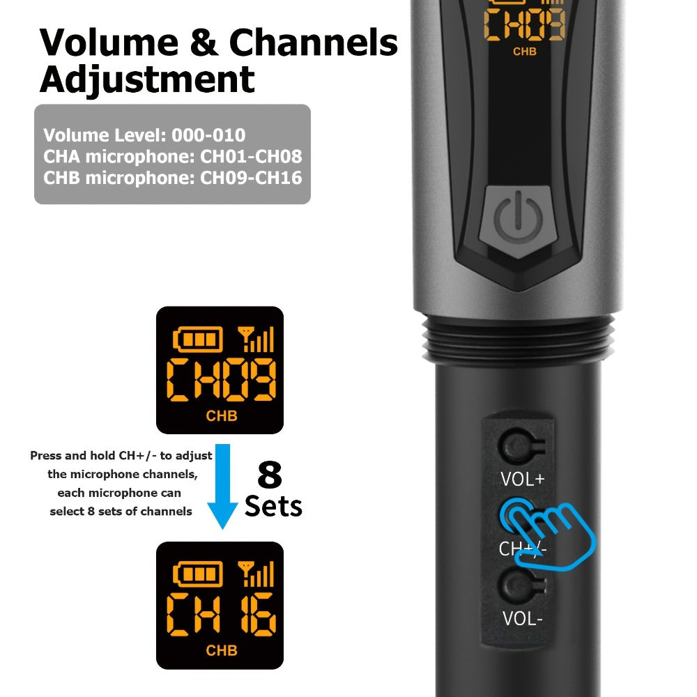 Recording Microphone, Rechargeable, 2.4 GHz Wireless, Wireless, Aveek for Recording detail image - detail view 4