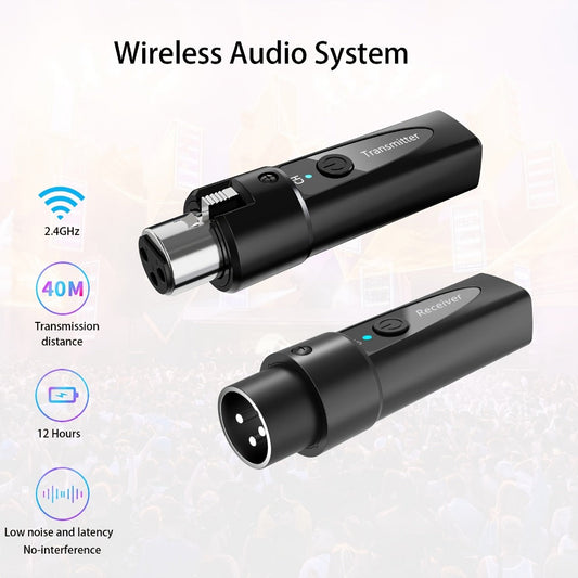 Recording Microphone, USB, 2.4 GHz Wireless, Wireless, XLR, System for Recording detail image