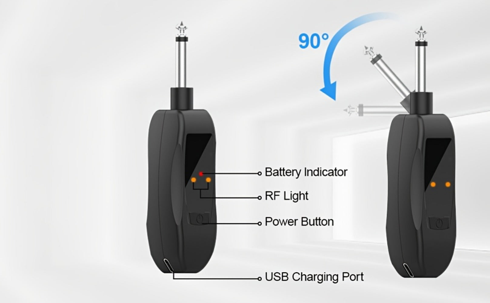 Recording Microphone, USB, Bluetooth, Wireless, Rechargeable for Recording and Streaming detail image - detail view 13