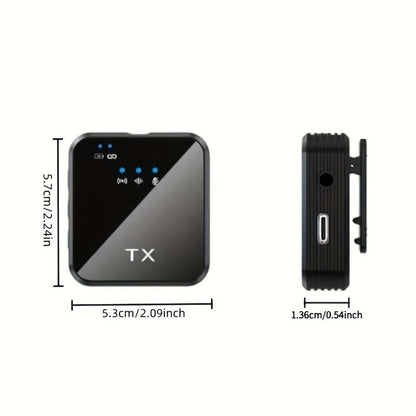 Recording Microphone, USB-C, USB, Professional, Lavalier for Recording and Streaming detail image