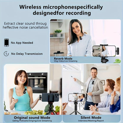 Recording Microphone, USB-C, USB, Professional, Lavalier for Recording and Streaming detail image - detail view 6