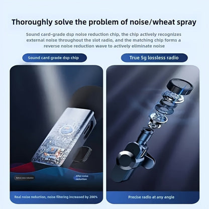Recording Microphone, USB-C, USB, Professional, Lavalier for Recording and Streaming detail image - detail view 9
