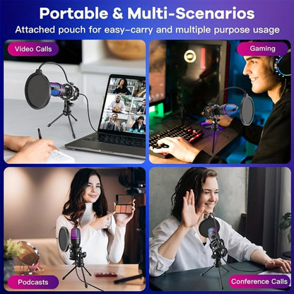 Recording Microphone, USB, USB-C, Capacitive, Portable for Recording and Streaming detail image - detail view 7