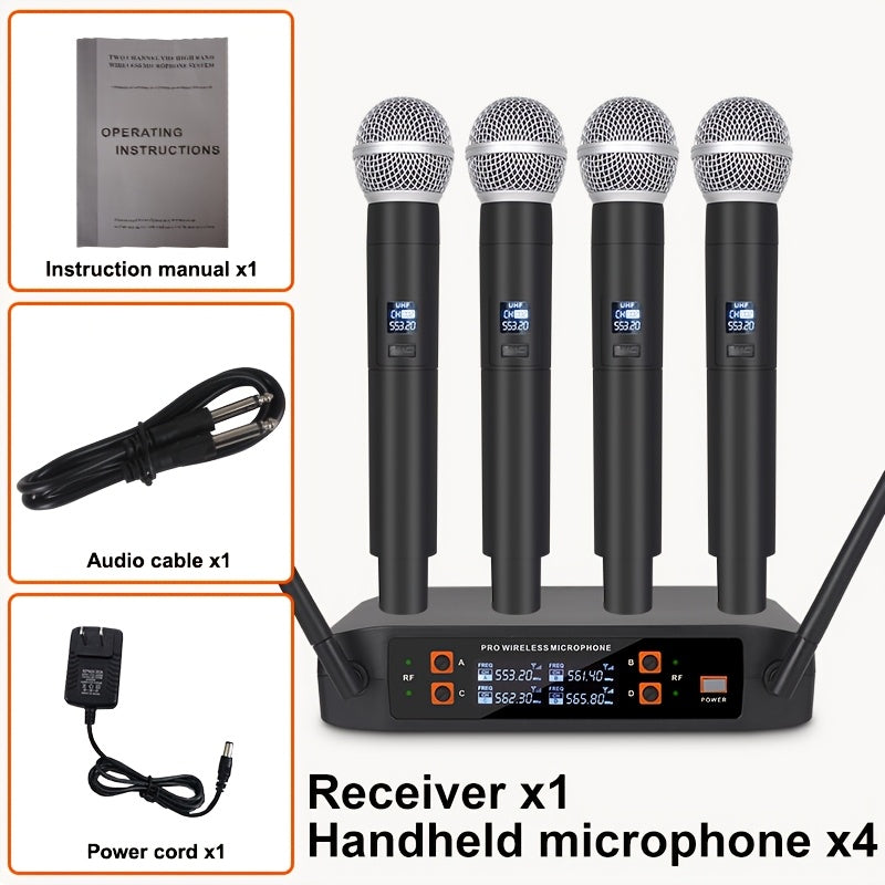 Recording Microphone shown in the 1PC Four Microphones option