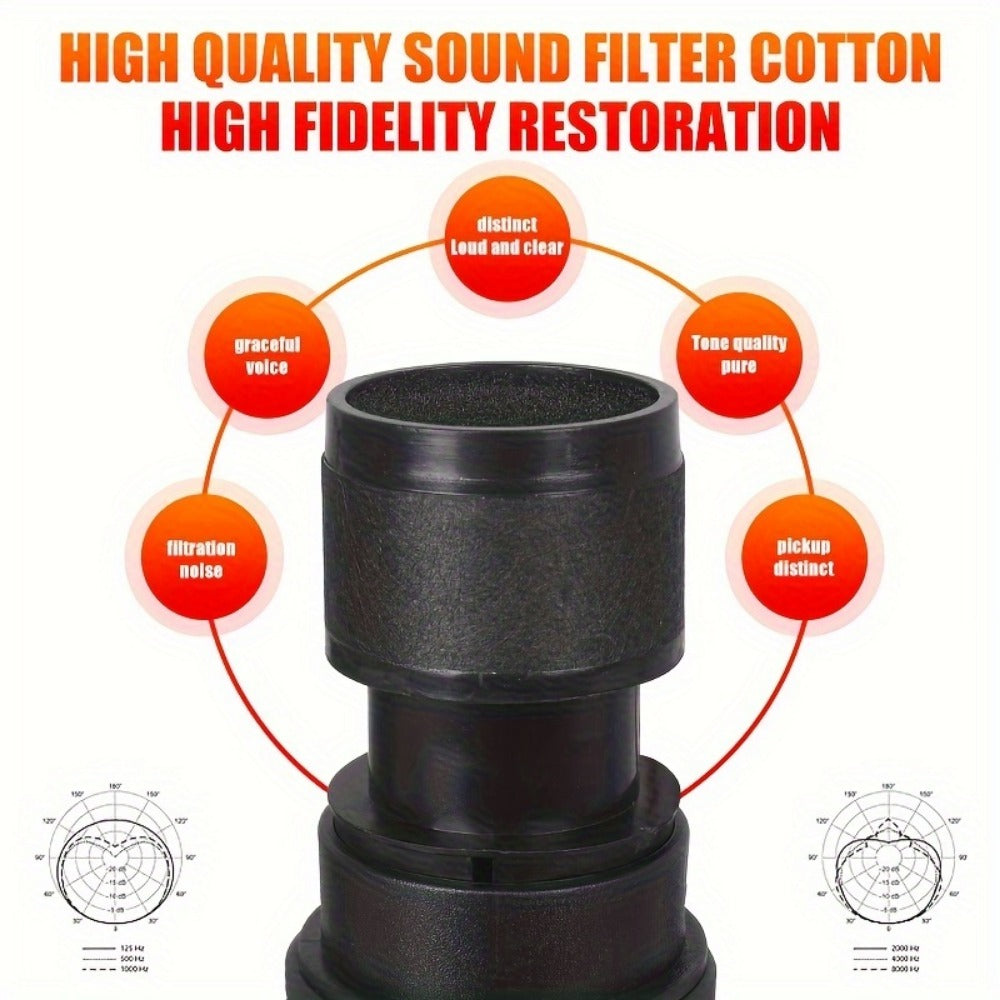 Recording Microphone, Wireless, 160ft, YAMNWEO, 4-Channel for Recording and Streaming detail image - detail view 7